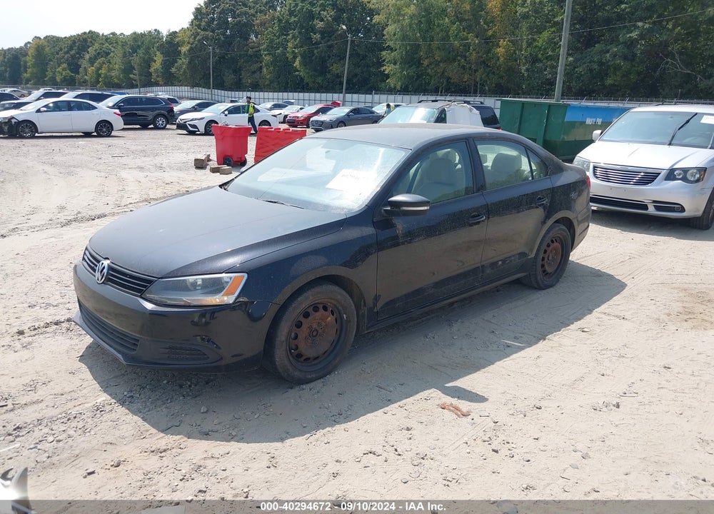 2011 VOLKSWAGEN JETTA 2.5L SE VIN: 3VWDX7AJ3BM331410