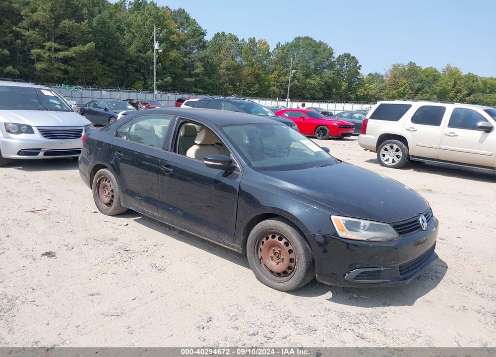 2011 VOLKSWAGEN JETTA 2.5L SE VIN: 3VWDX7AJ3BM331410