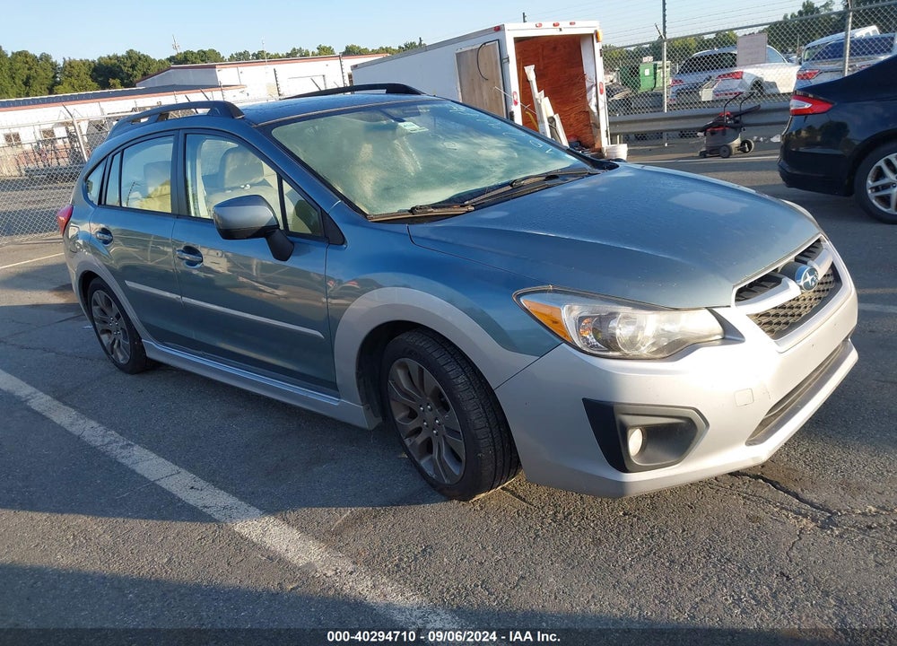 2012 SUBARU IMPREZA VIN: JF1GPAS61CH213827