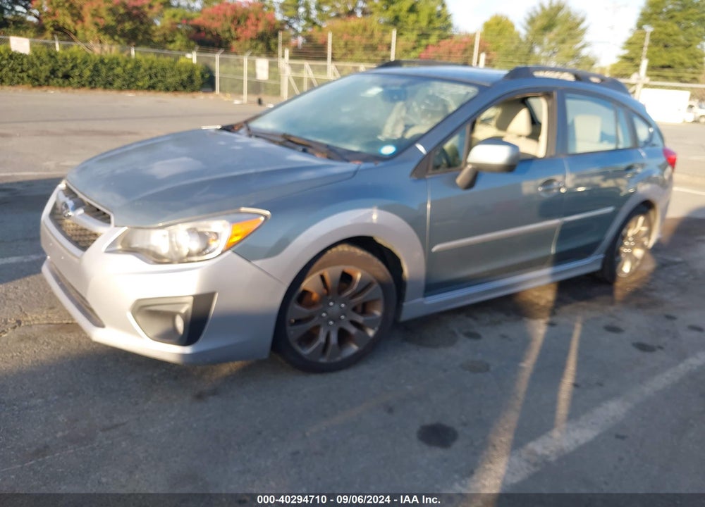 2012 SUBARU IMPREZA VIN: JF1GPAS61CH213827