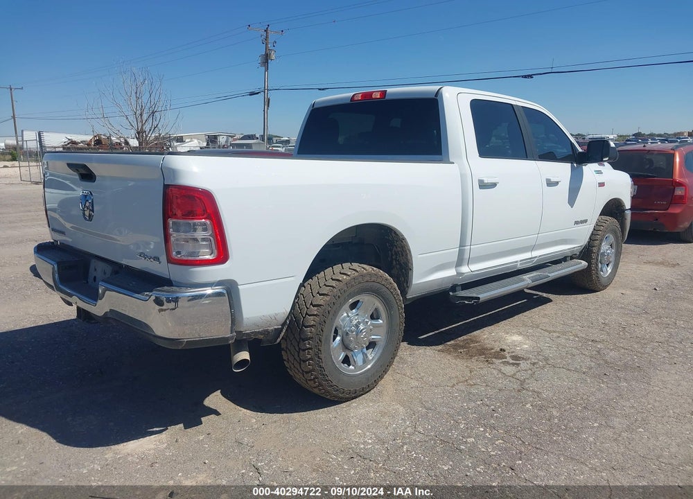 2021 RAM 2500 BIG HORN 4X4 6'4 BOX VIN: 3C6UR5DJ8MG555262