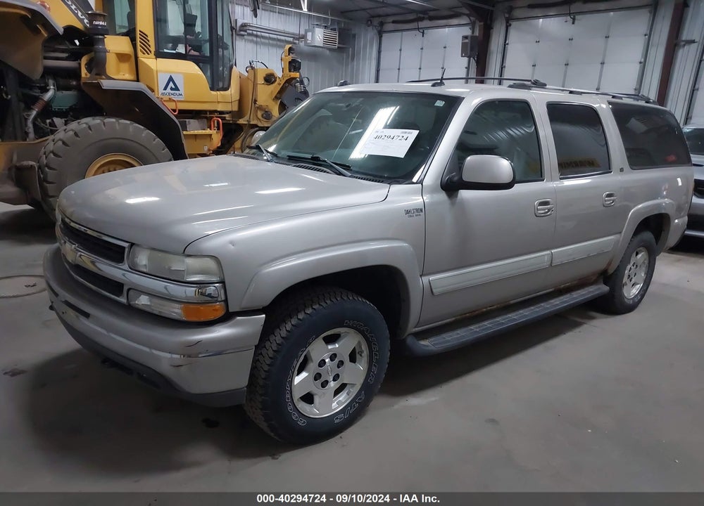 2004 CHEVROLET SUBURBAN 1500 LT VIN: 3GNFK16ZX4G226555