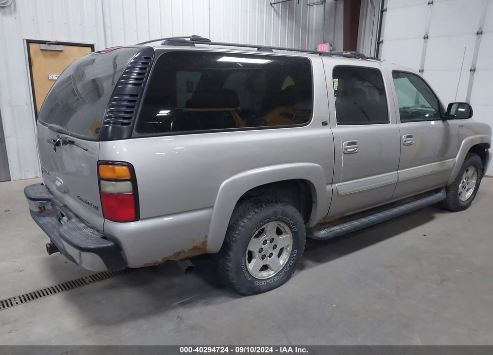 2004 CHEVROLET SUBURBAN 1500 LT VIN: 3GNFK16ZX4G226555