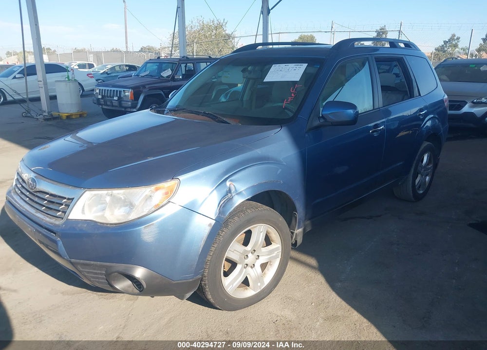 2010 SUBARU FORESTER 2.5X PREMIUM VIN: JF2SH6CC1AH776801