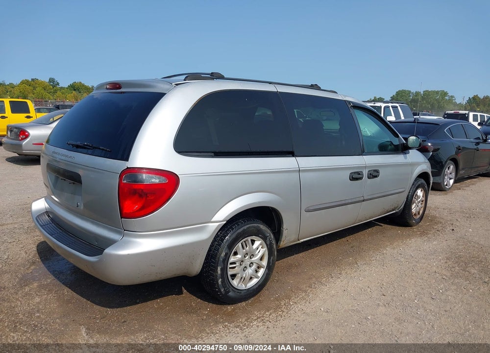 2004 DODGE GRAND CARAVAN SE VIN: 1D4GP24R04B556725