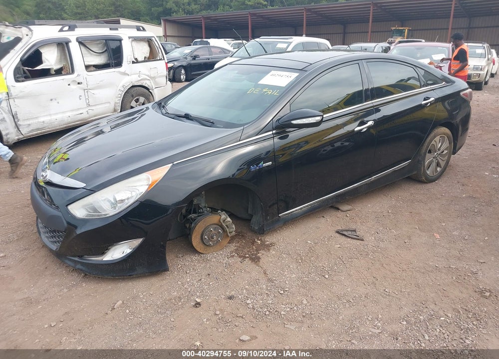 2014 HYUNDAI SONATA HYBRID LIMITED VIN: KMHEC4A45EA104731