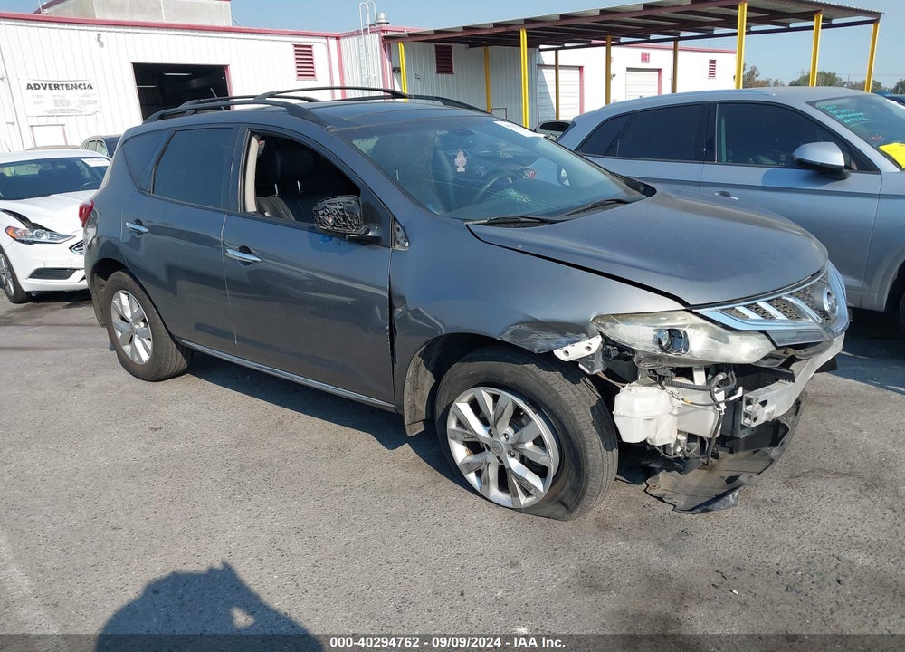 2014 NISSAN MURANO SL VIN: JN8AZ1MU4EW416915