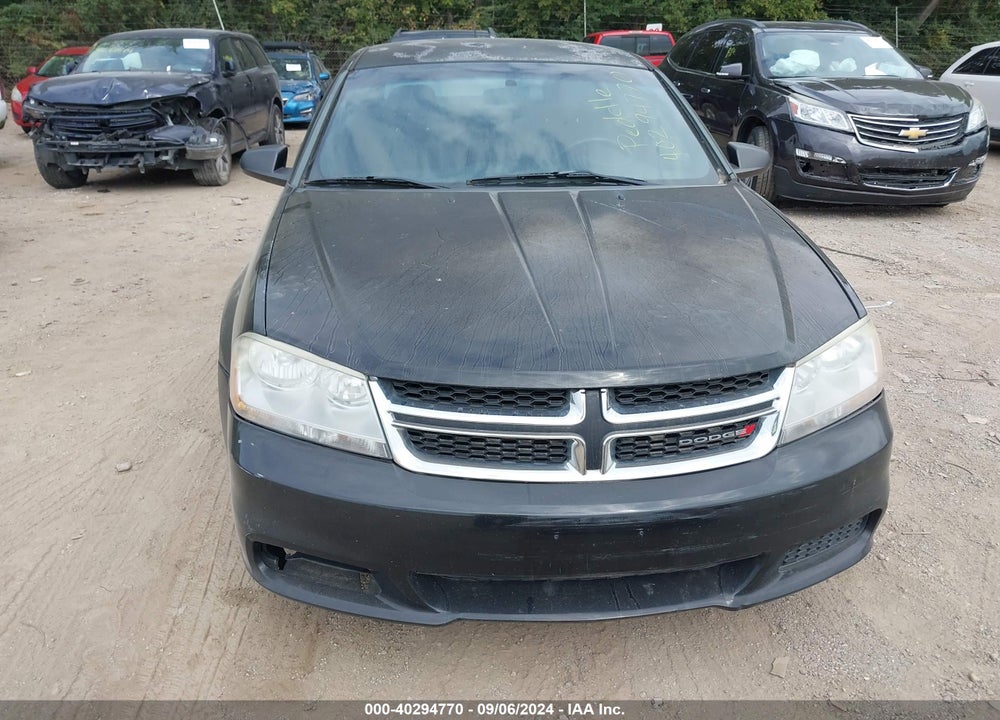 2014 DODGE AVENGER VIN: 1C3CDZAB1EN116067
