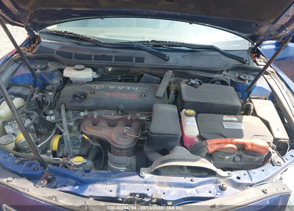 2009 TOYOTA CAMRY HYBRID VIN: 4T1BB46K79U100911