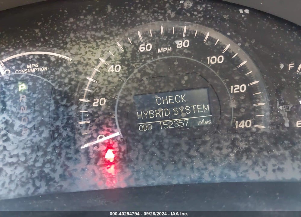 2009 TOYOTA CAMRY HYBRID VIN: 4T1BB46K79U100911