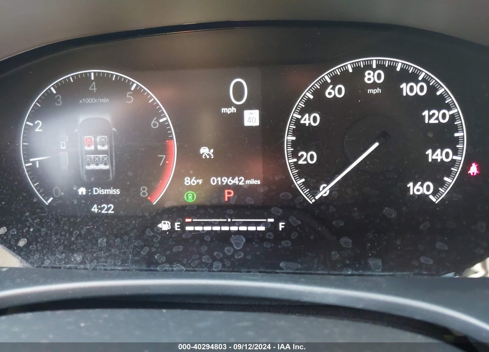 2024 HONDA CIVIC EX VIN: 2HGFE1F79RH307988