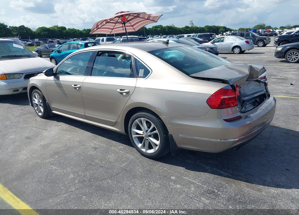 2016 VOLKSWAGEN PASSAT 1.8T SE VIN: 1VWBT7A33GC016622