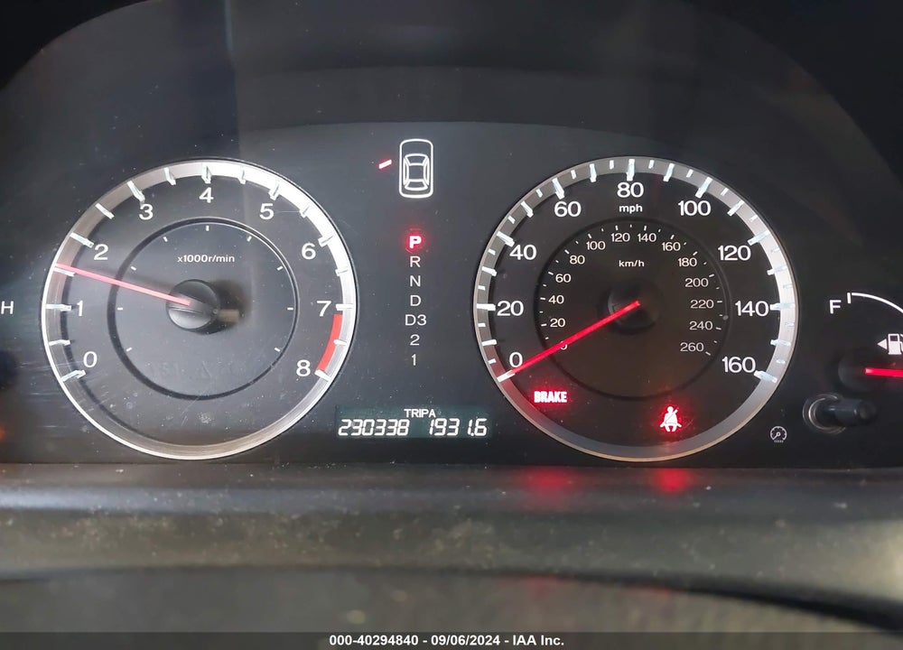 2008 HONDA ACCORD 2.4 LX-S VIN: 1HGCS12338A012459