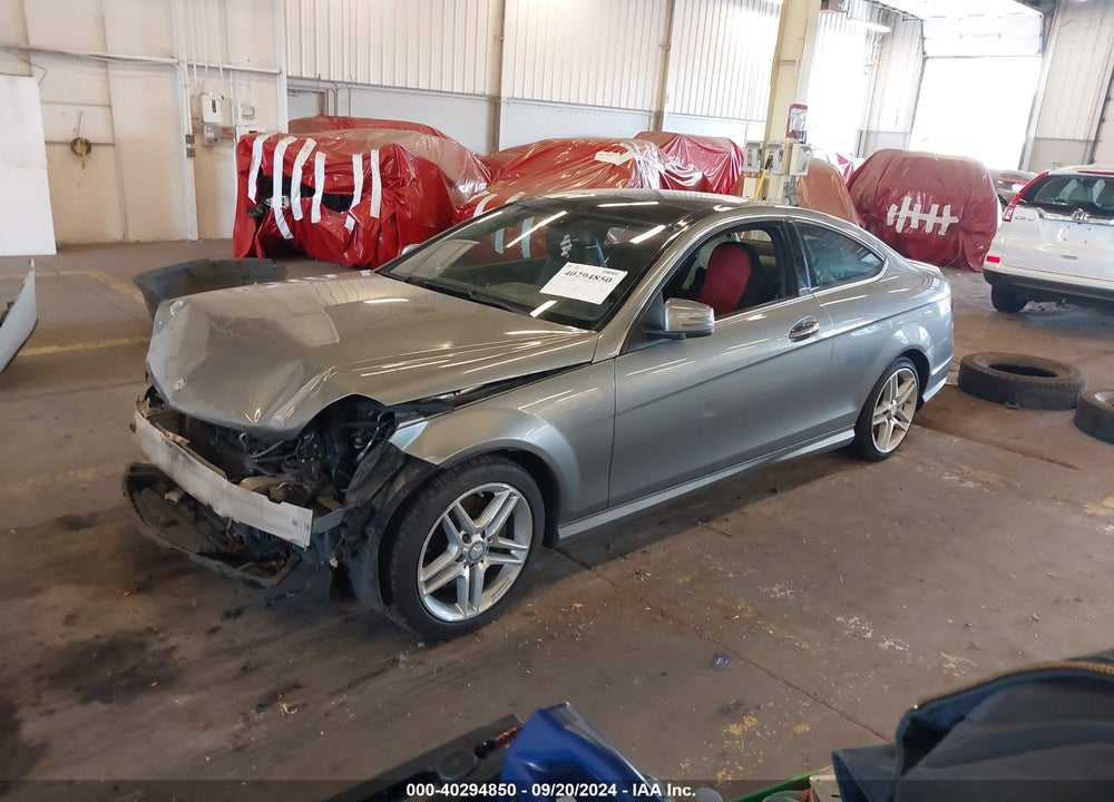 2012 MERCEDES-BENZ C 350 SPORT VIN: WDDGJ5HB3CF811054