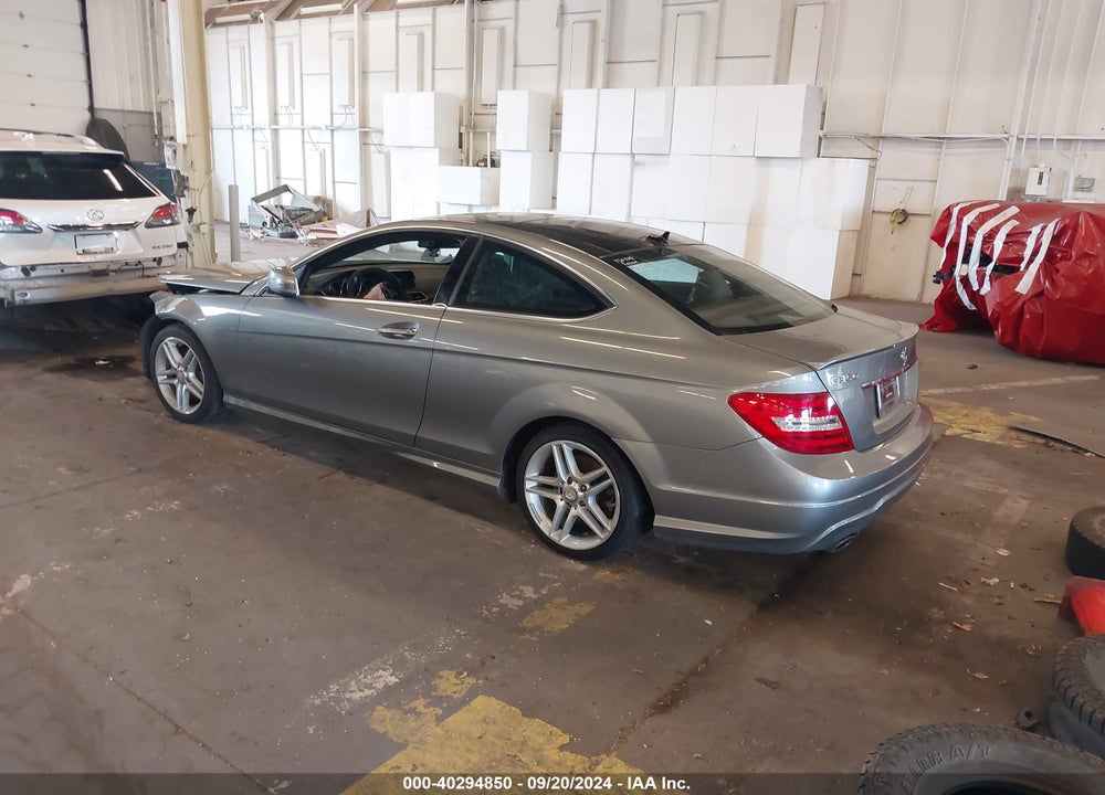 2012 MERCEDES-BENZ C 350 SPORT VIN: WDDGJ5HB3CF811054