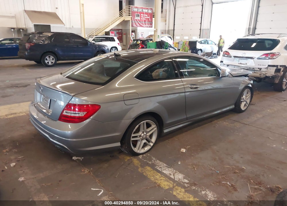2012 MERCEDES-BENZ C 350 SPORT VIN: WDDGJ5HB3CF811054