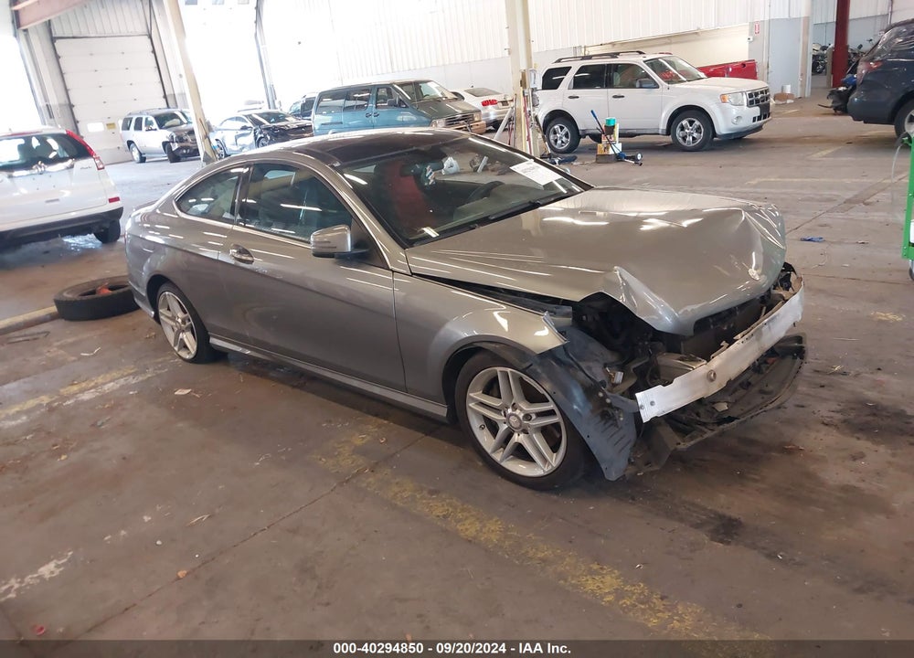 2012 MERCEDES-BENZ C 350 SPORT VIN: WDDGJ5HB3CF811054