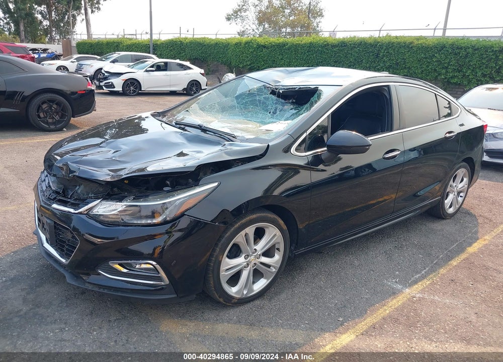 2018 CHEVROLET CRUZE PREMIER AUTO VIN: 1G1BF5SM8J7167311