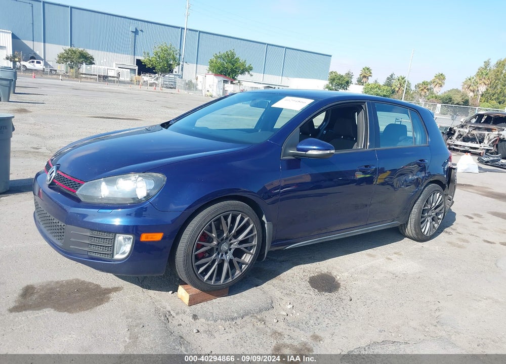 2012 VOLKSWAGEN GTI 4-DOOR VIN: WVWHV7AJ9CW192878