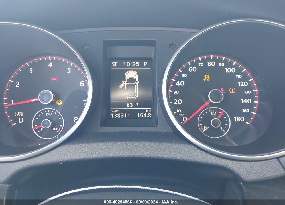 2012 VOLKSWAGEN GTI 4-DOOR VIN: WVWHV7AJ9CW192878