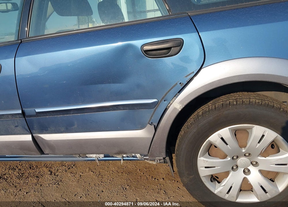 2008 SUBARU OUTBACK VIN: 4S4BP60C787307455