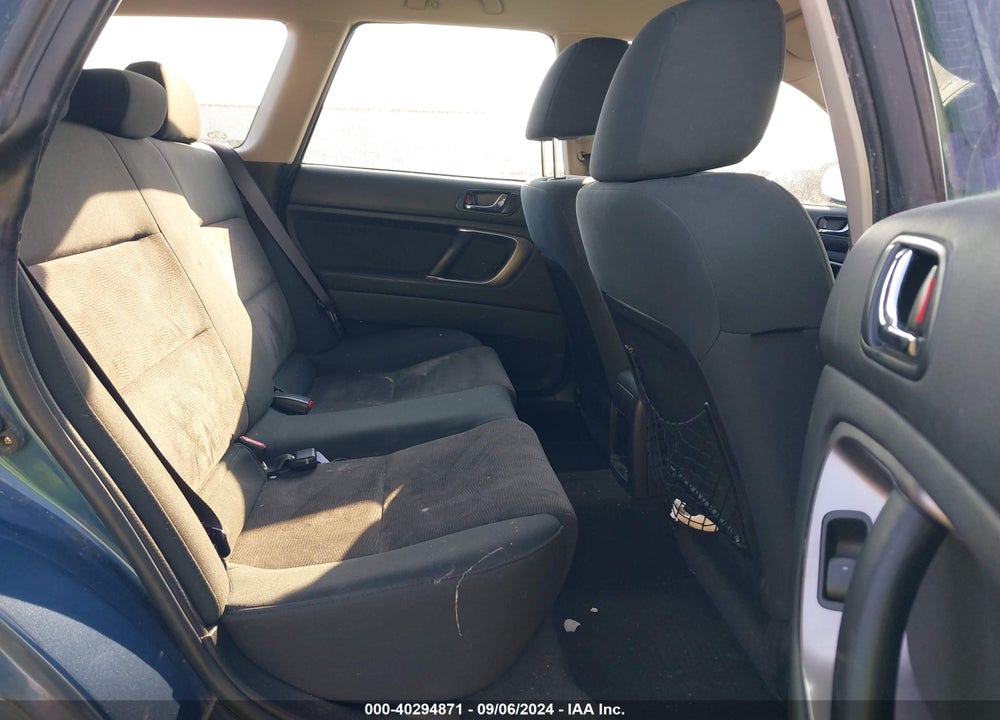 2008 SUBARU OUTBACK VIN: 4S4BP60C787307455