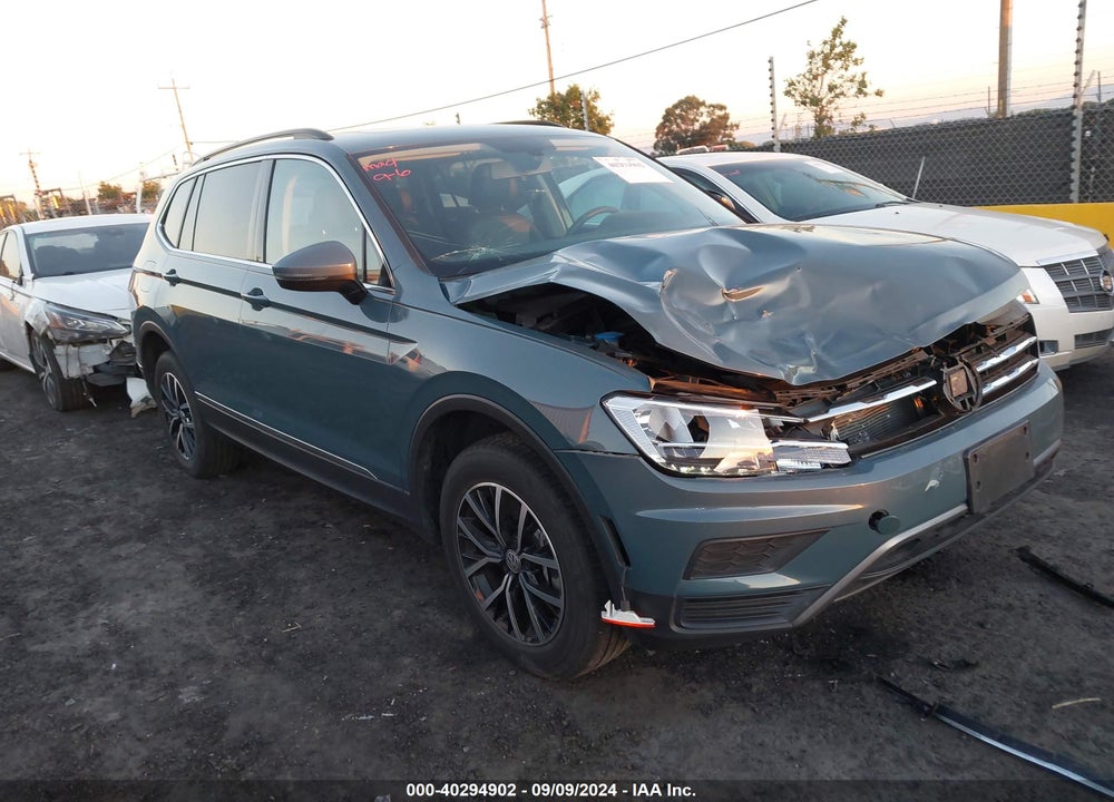 2021 VOLKSWAGEN TIGUAN 2.0T SE/2.0T SE R-LINE BLACK/2.0T SEL VIN: 3VV2B7AX1MM094546