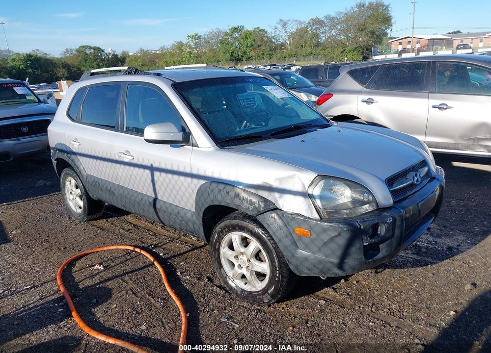 2005 HYUNDAI TUCSON GLS/LX VIN: KM8JN12D65U075356