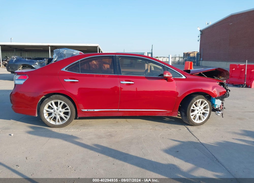 2010 LEXUS HS 250H PREMIUM VIN: JTHBB1BA9A2026423