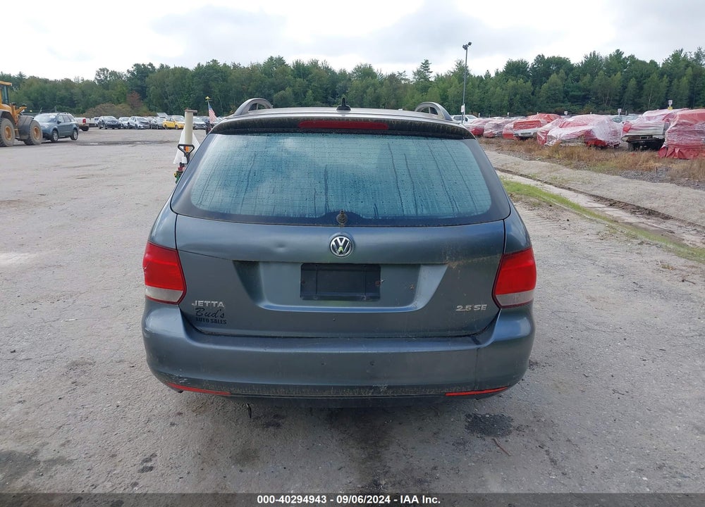 2012 VOLKSWAGEN JETTA SPORTWAGEN 2.5L SE VIN: 3VWPP7AJ6CM611496