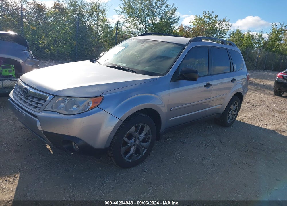 2012 SUBARU FORESTER 2.5X VIN: JF2SHABC1CH449659