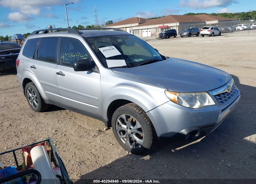 2012 SUBARU FORESTER 2.5X VIN: JF2SHABC1CH449659