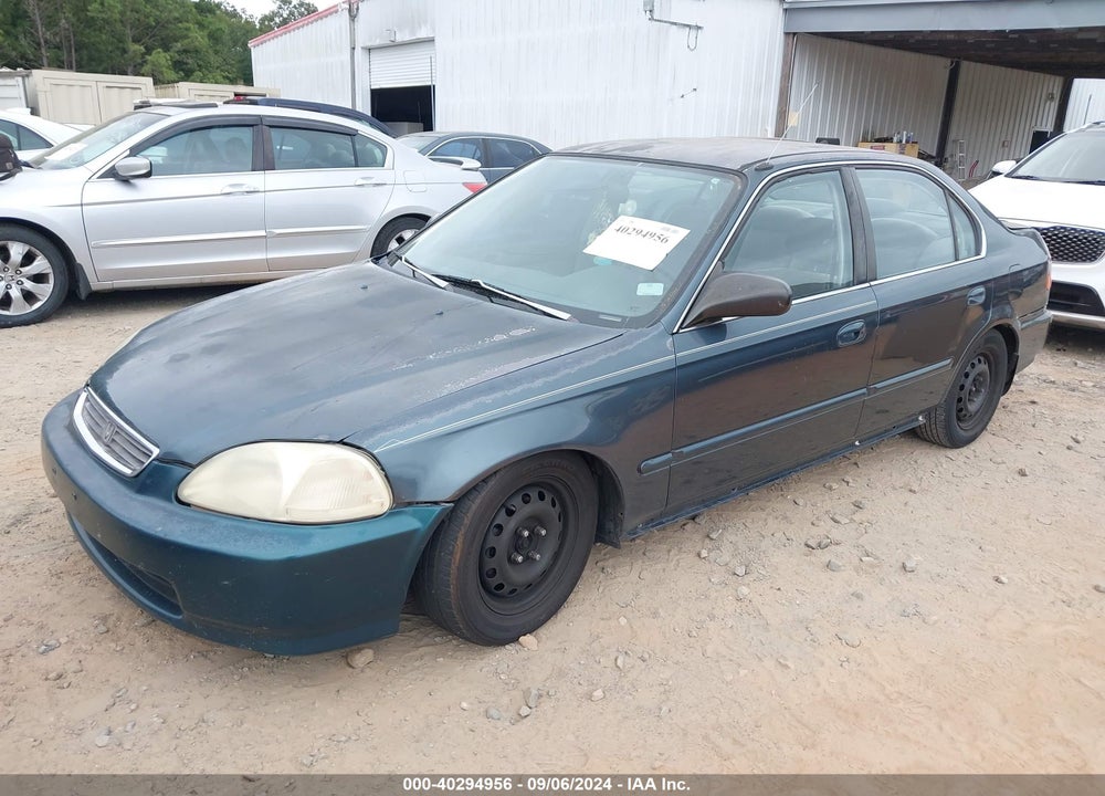 1998 HONDA CIVIC LX VIN: 2HGEJ6676WH553123