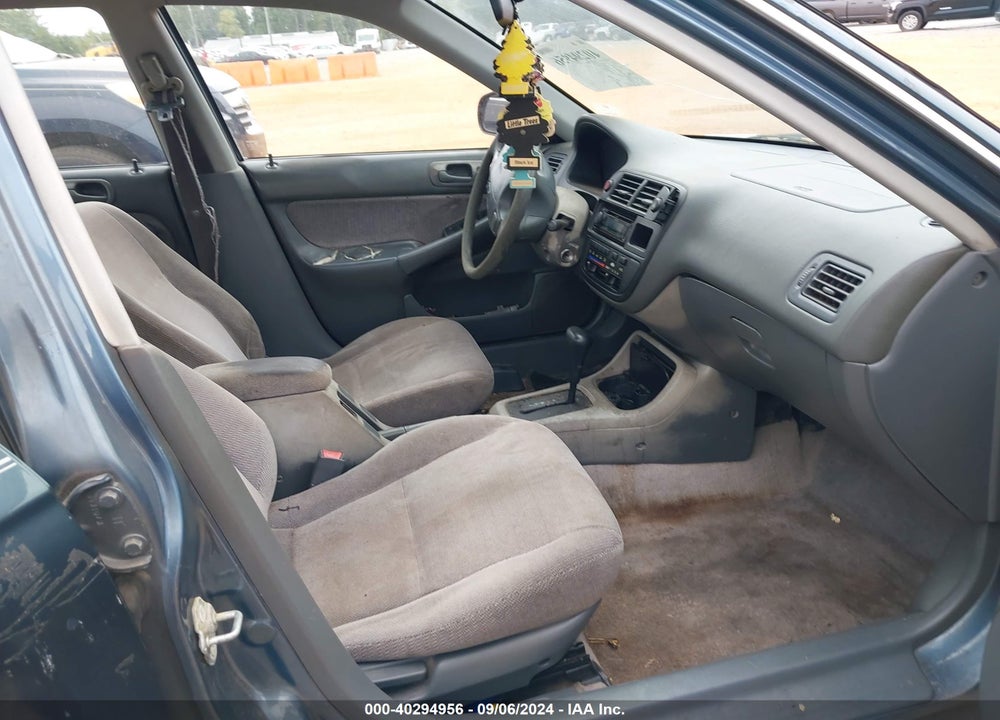1998 HONDA CIVIC LX VIN: 2HGEJ6676WH553123