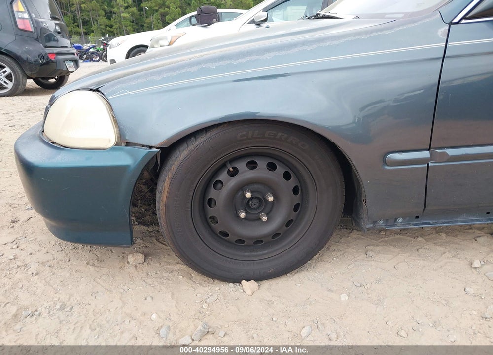 1998 HONDA CIVIC LX VIN: 2HGEJ6676WH553123