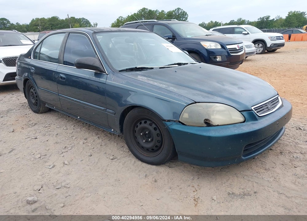 1998 HONDA CIVIC LX VIN: 2HGEJ6676WH553123