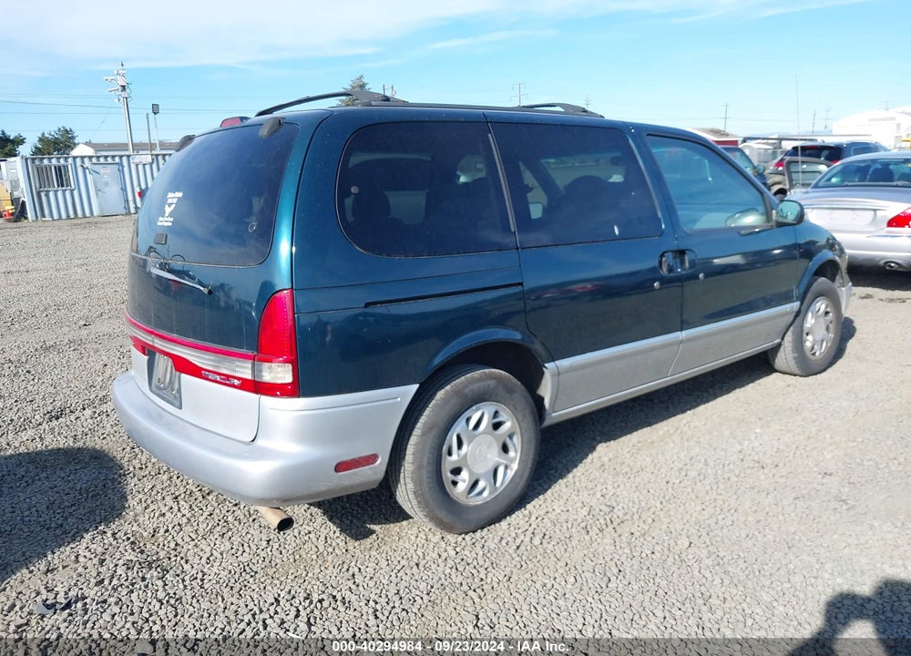 1998 MERCURY VILLAGER GS/LS/NAUTICA VIN: 4M2ZV1111WDJ17667