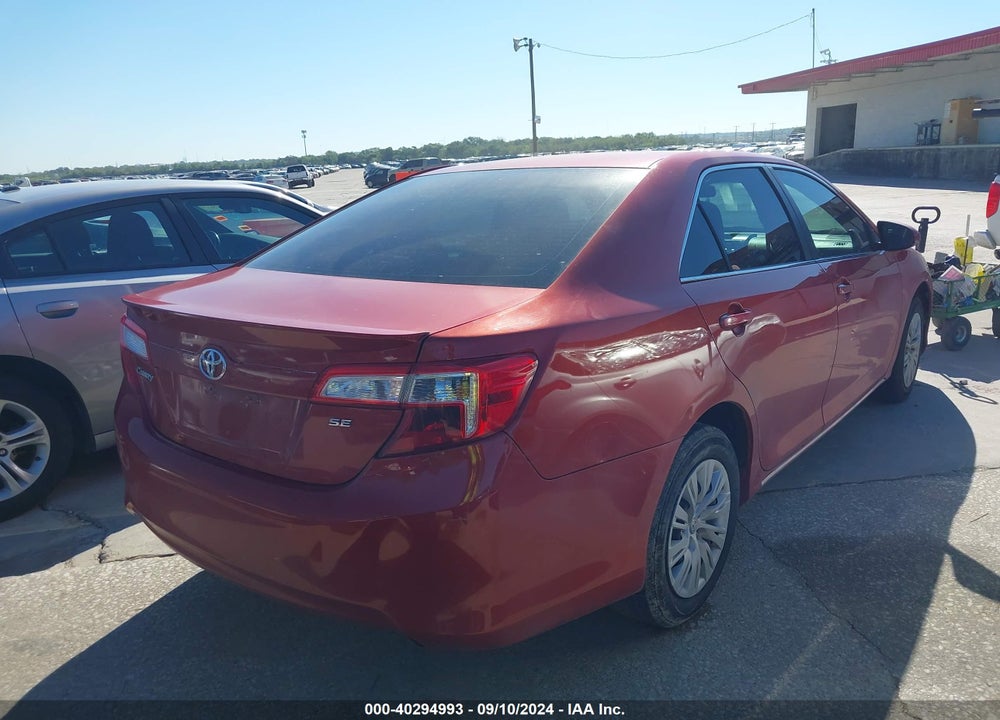 2013 TOYOTA CAMRY LE VIN: 4T4BF1FK7DR328599