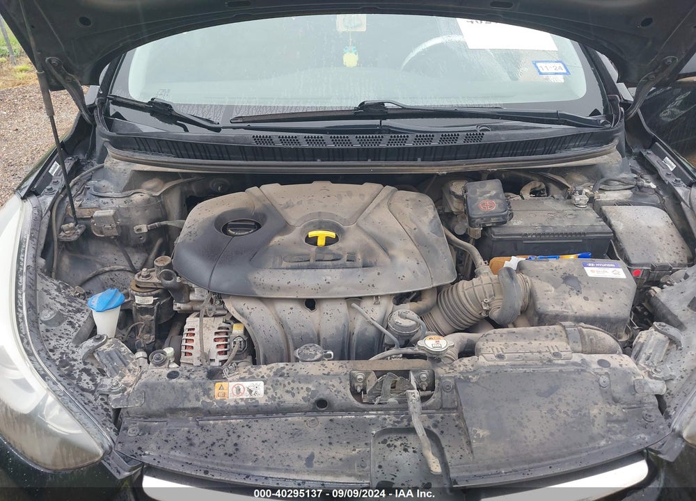 2014 HYUNDAI ELANTRA SPORT VIN: KMHDH4AHXEU133639