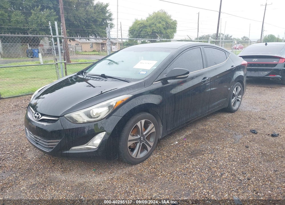 2014 HYUNDAI ELANTRA SPORT VIN: KMHDH4AHXEU133639