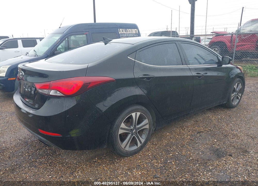 2014 HYUNDAI ELANTRA SPORT VIN: KMHDH4AHXEU133639