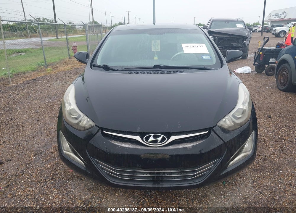 2014 HYUNDAI ELANTRA SPORT VIN: KMHDH4AHXEU133639