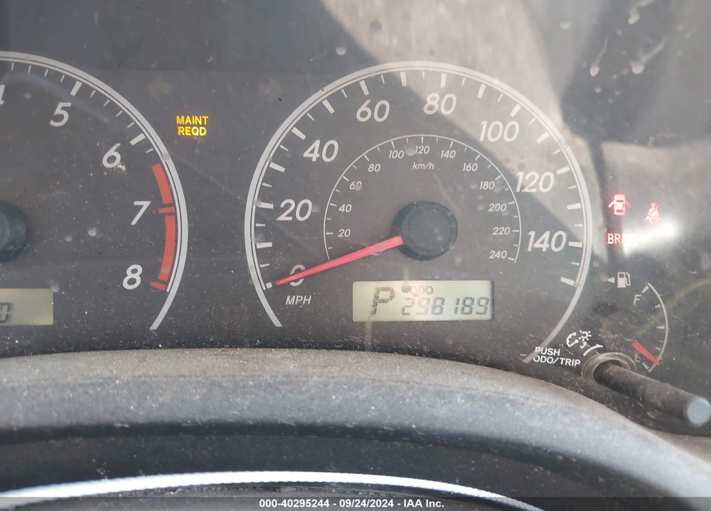 2009 TOYOTA COROLLA S VIN: 2T1BU40EX9C106250