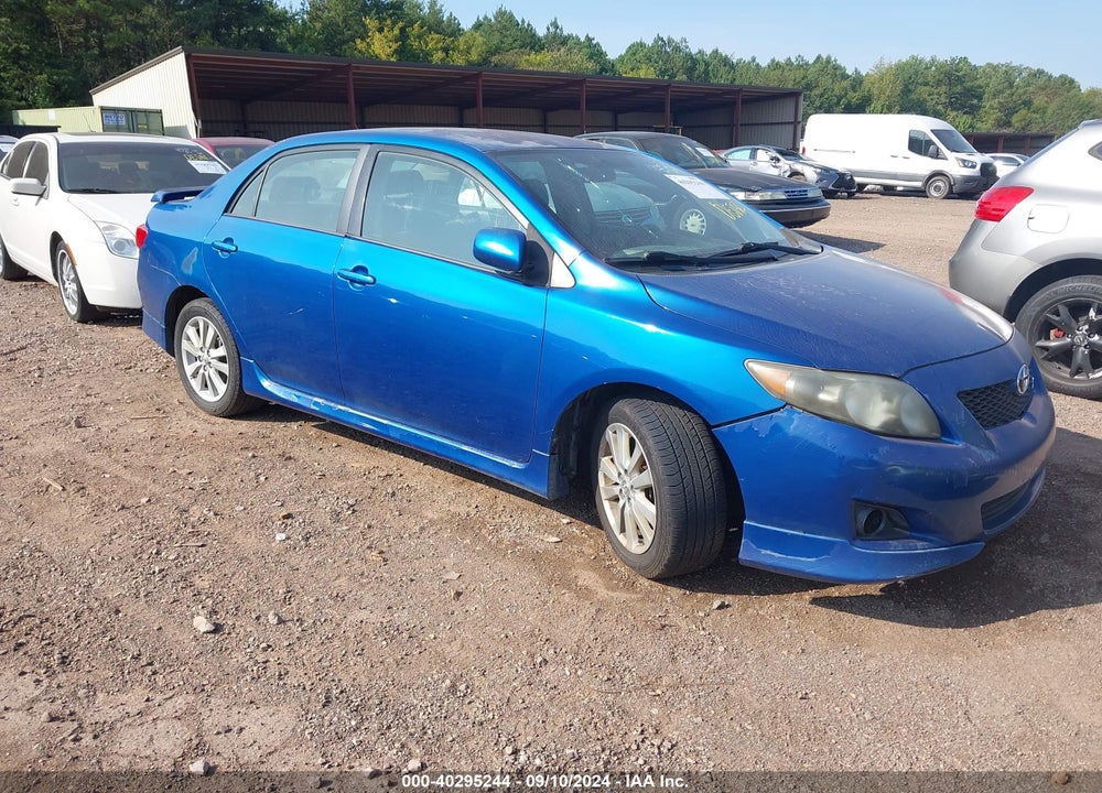 2009 TOYOTA COROLLA S VIN: 2T1BU40EX9C106250