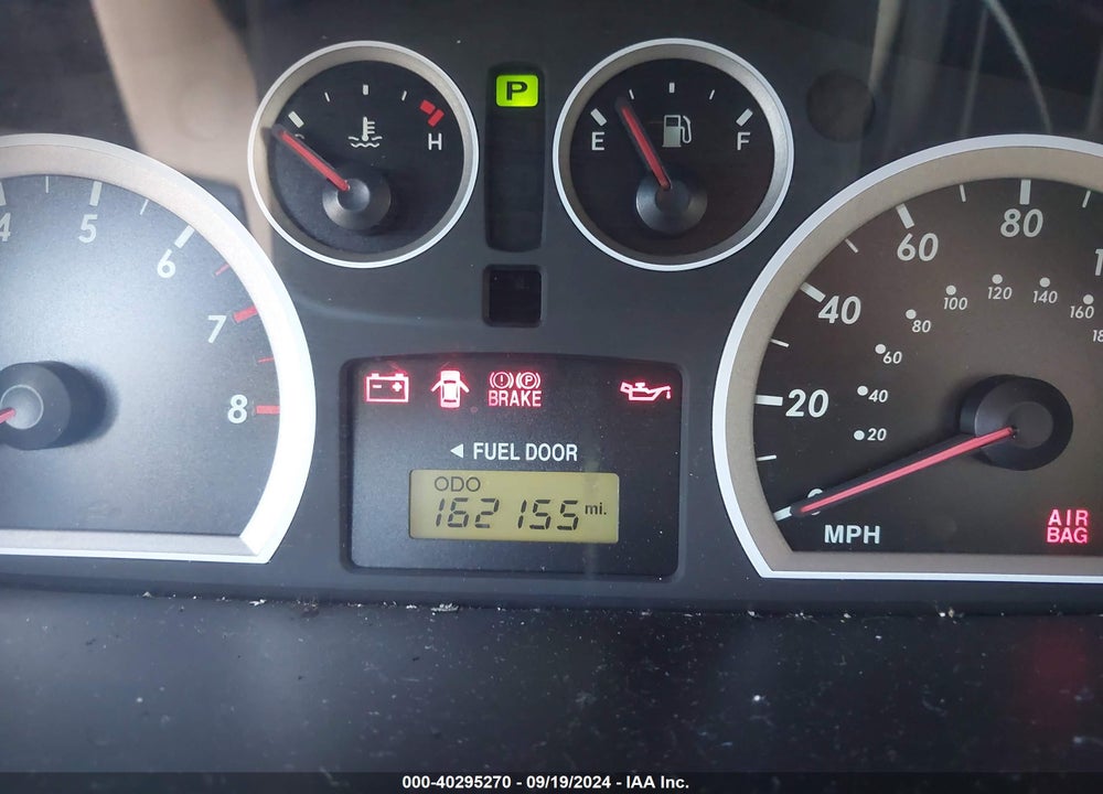 2005 HYUNDAI SANTA FE GLS VIN: KM8SC13DX5U910061