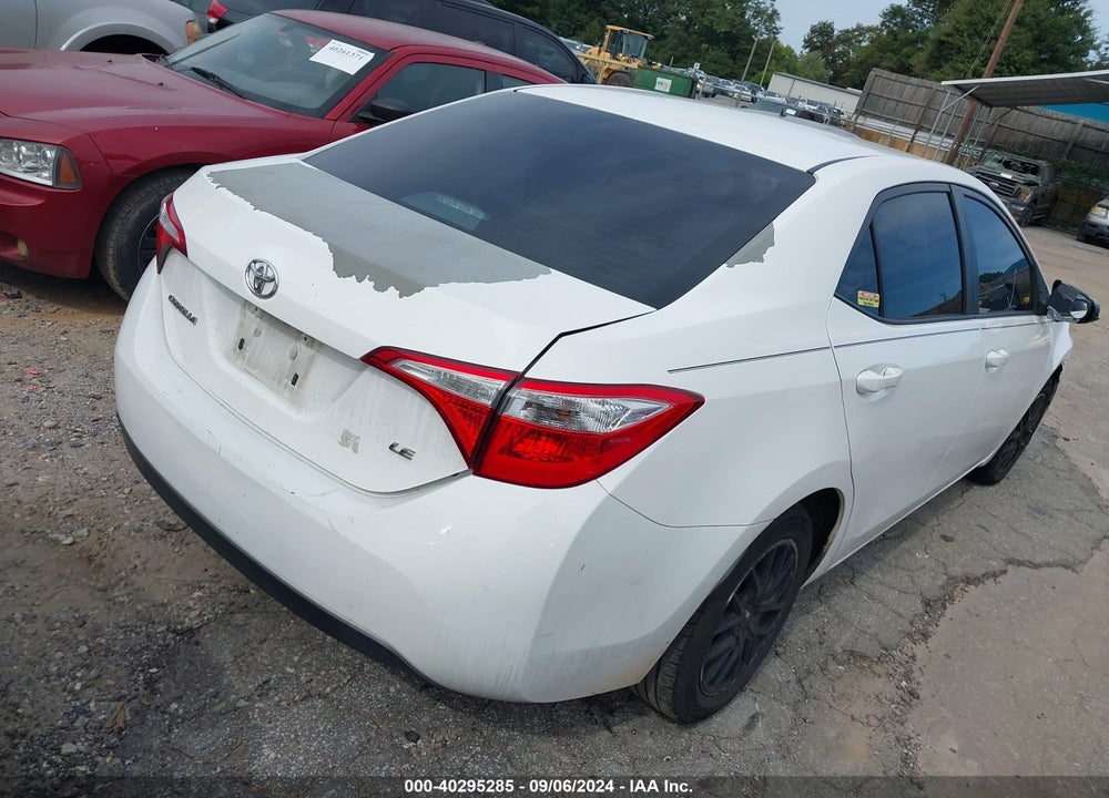 2016 TOYOTA COROLLA LE VIN: 5YFBURHE6GP488713