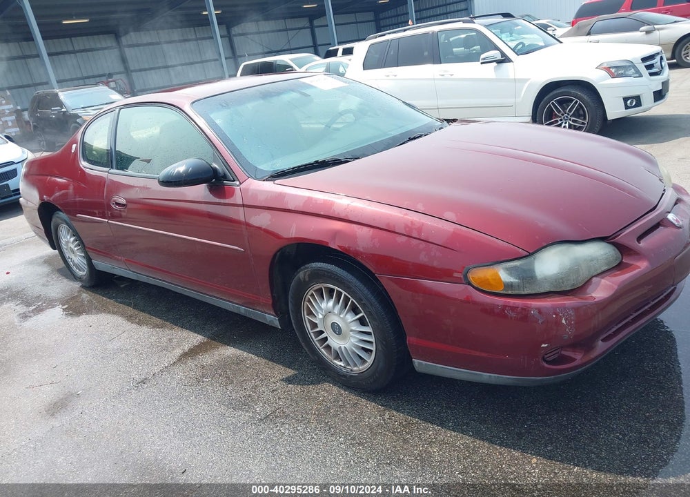 2002 CHEVROLET MONTE CARLO LS VIN: 2G1WW12E129160557