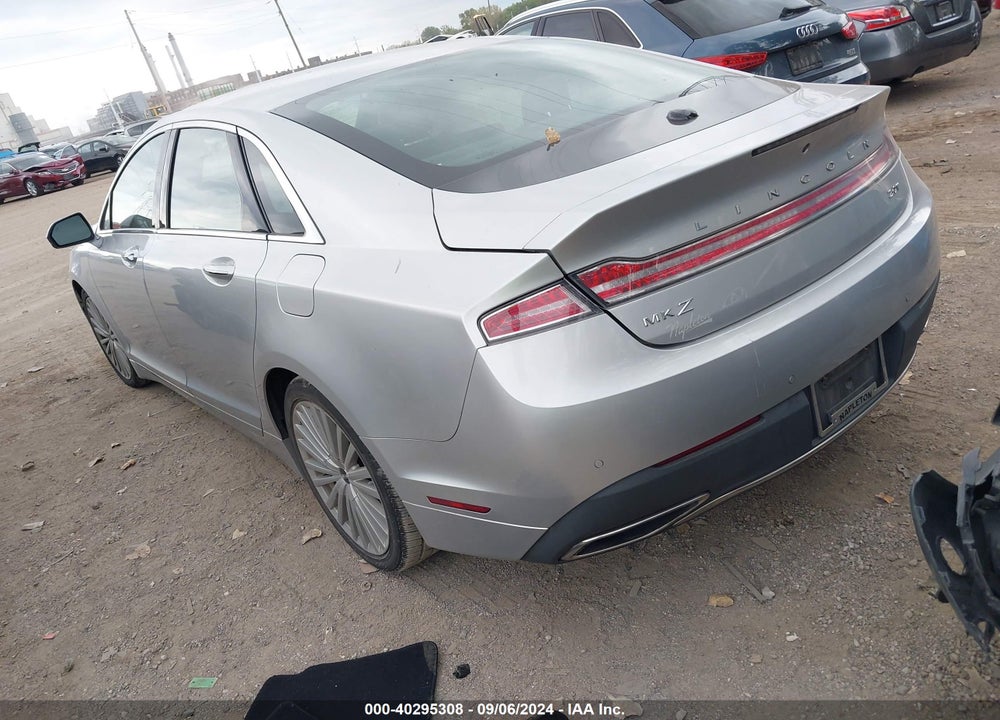 2017 LINCOLN MKZ RESERVE VIN: 3LN6L5E90HR649780