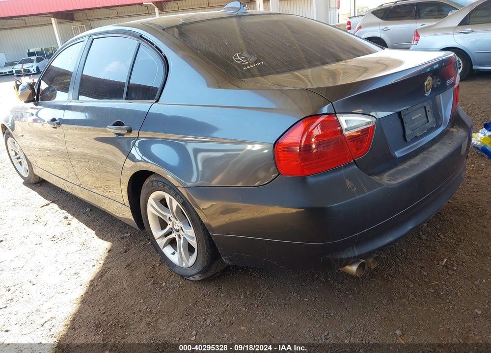 2008 BMW 328I VIN: WBAVA37558NL47227