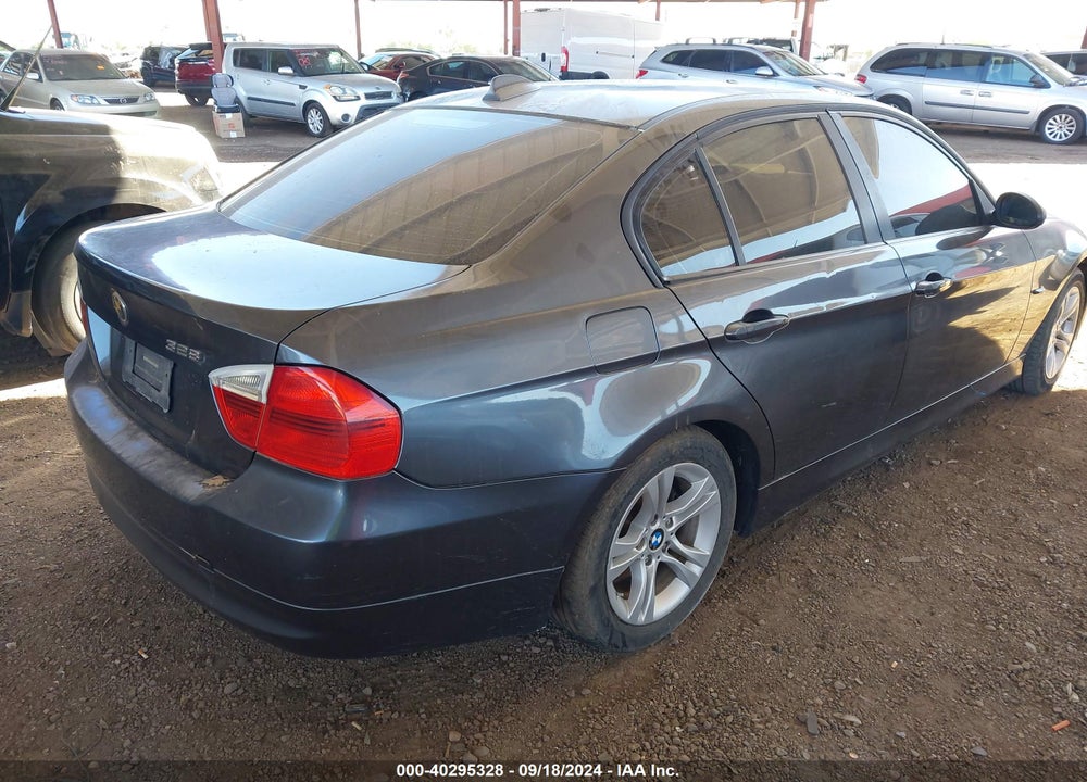 2008 BMW 328I VIN: WBAVA37558NL47227
